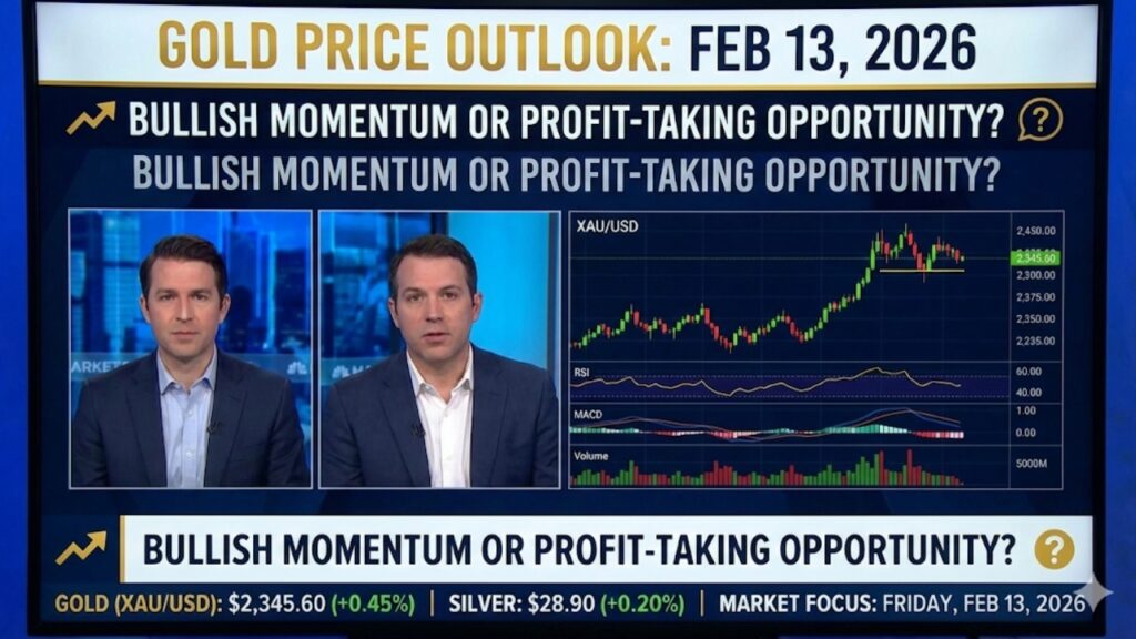 Gold Price Outlook Feb 13 2026: Bullish Momentum or Profit-Taking Opportunity?